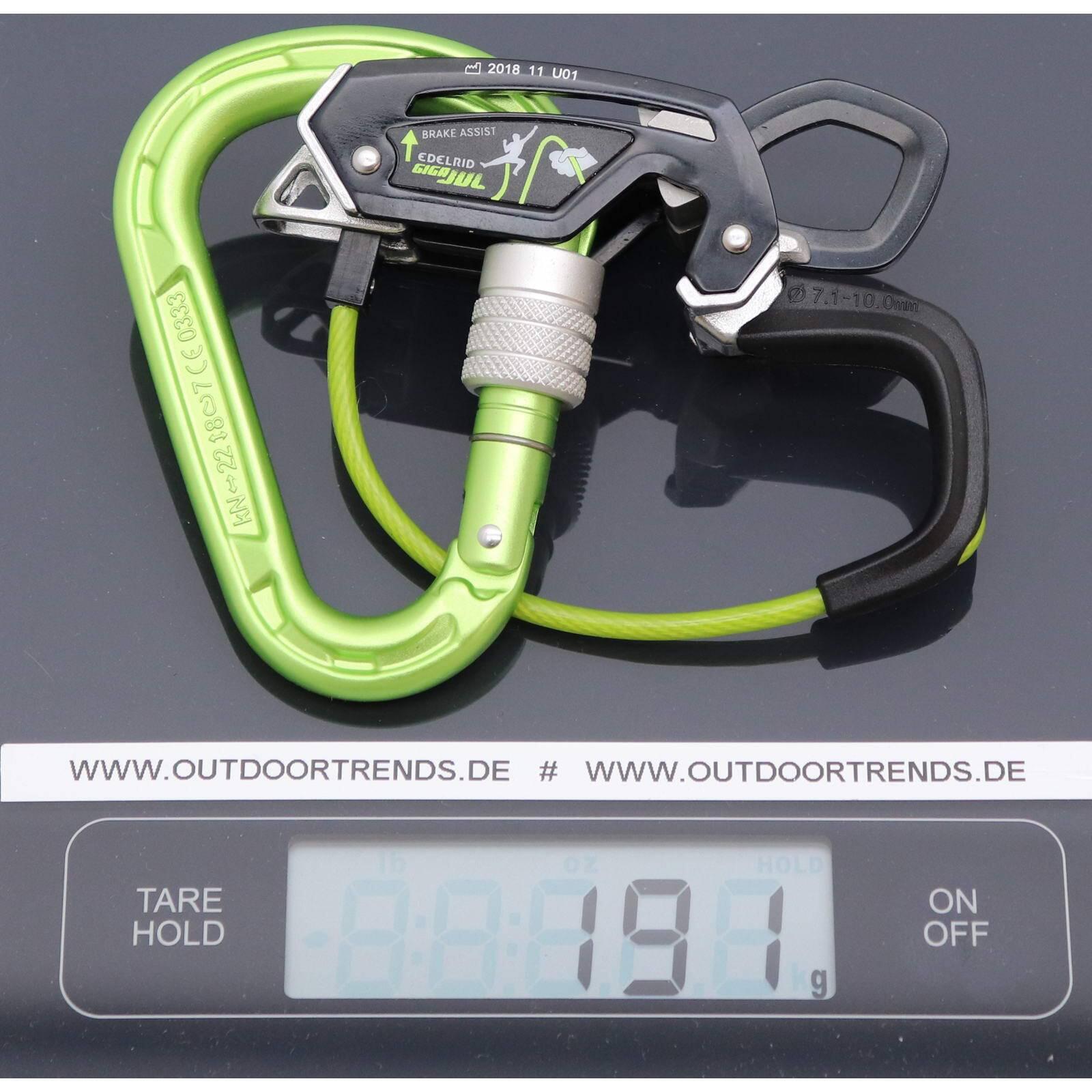 Kit d'assurage Giga Jul par EDELRID - Caractéristiques principales 2/6