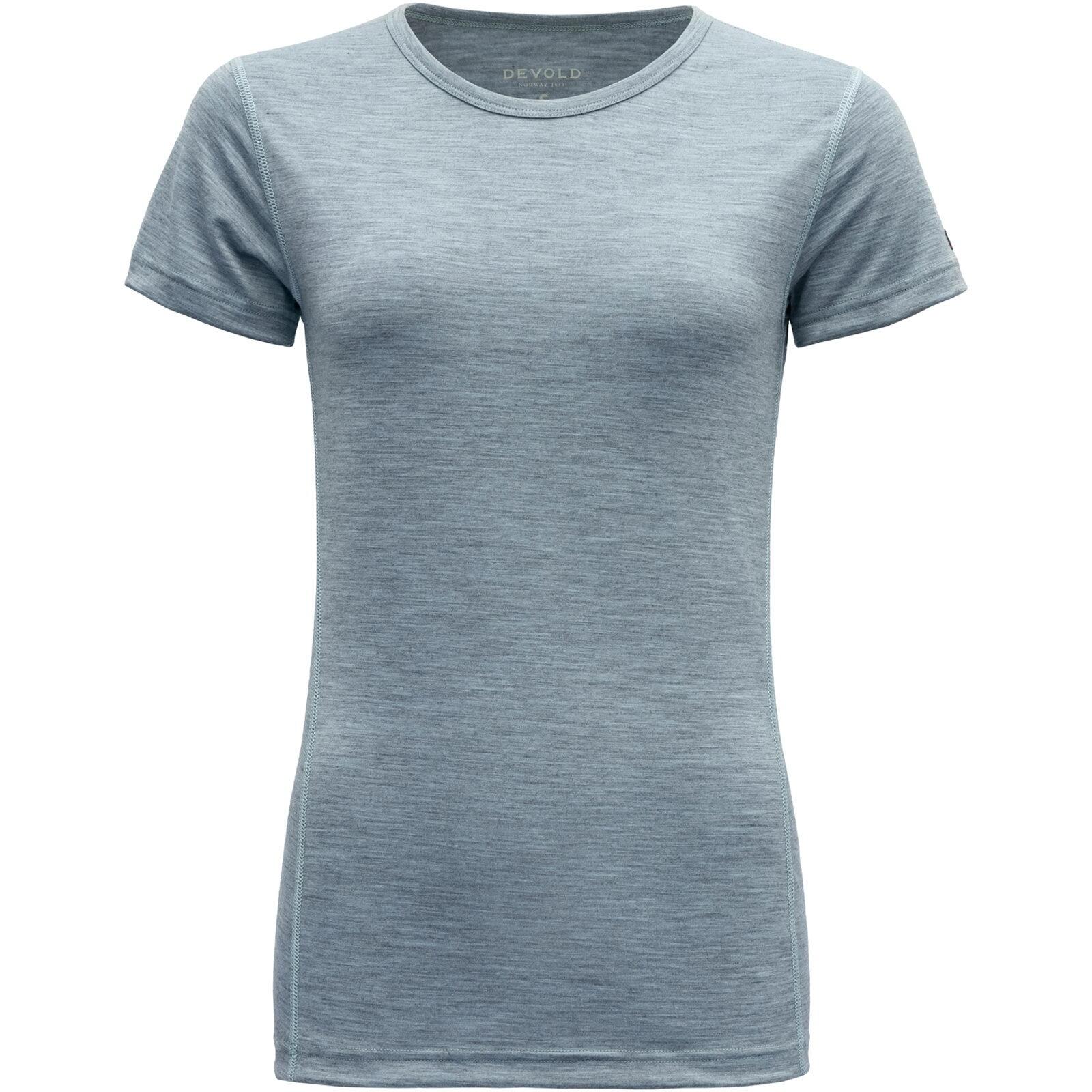 DEVOLD Funktionsshirt Breeze Merino 150 T-Shirt Wmn cameo melange