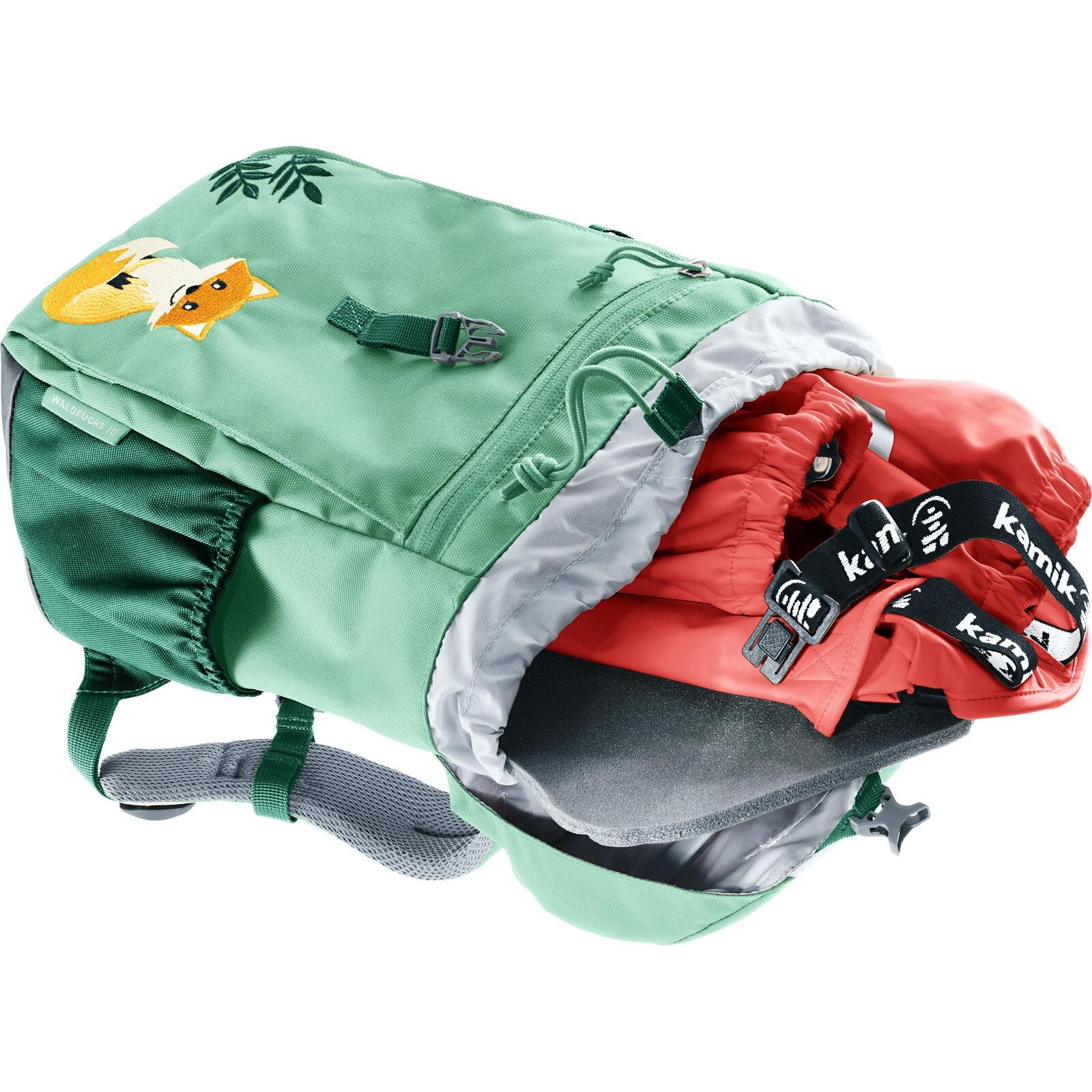 Sac à dos enfant Deuter Waldfuchs 10L spearmint seagreen 600D REC PES sans PVC 5/5