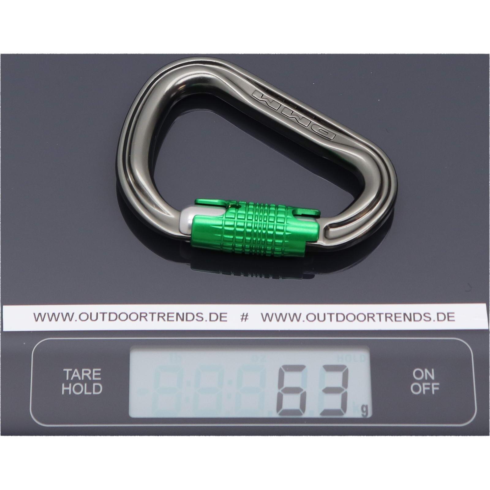 Karabiner Phantom HMS Locksafe matt grey 2/3
