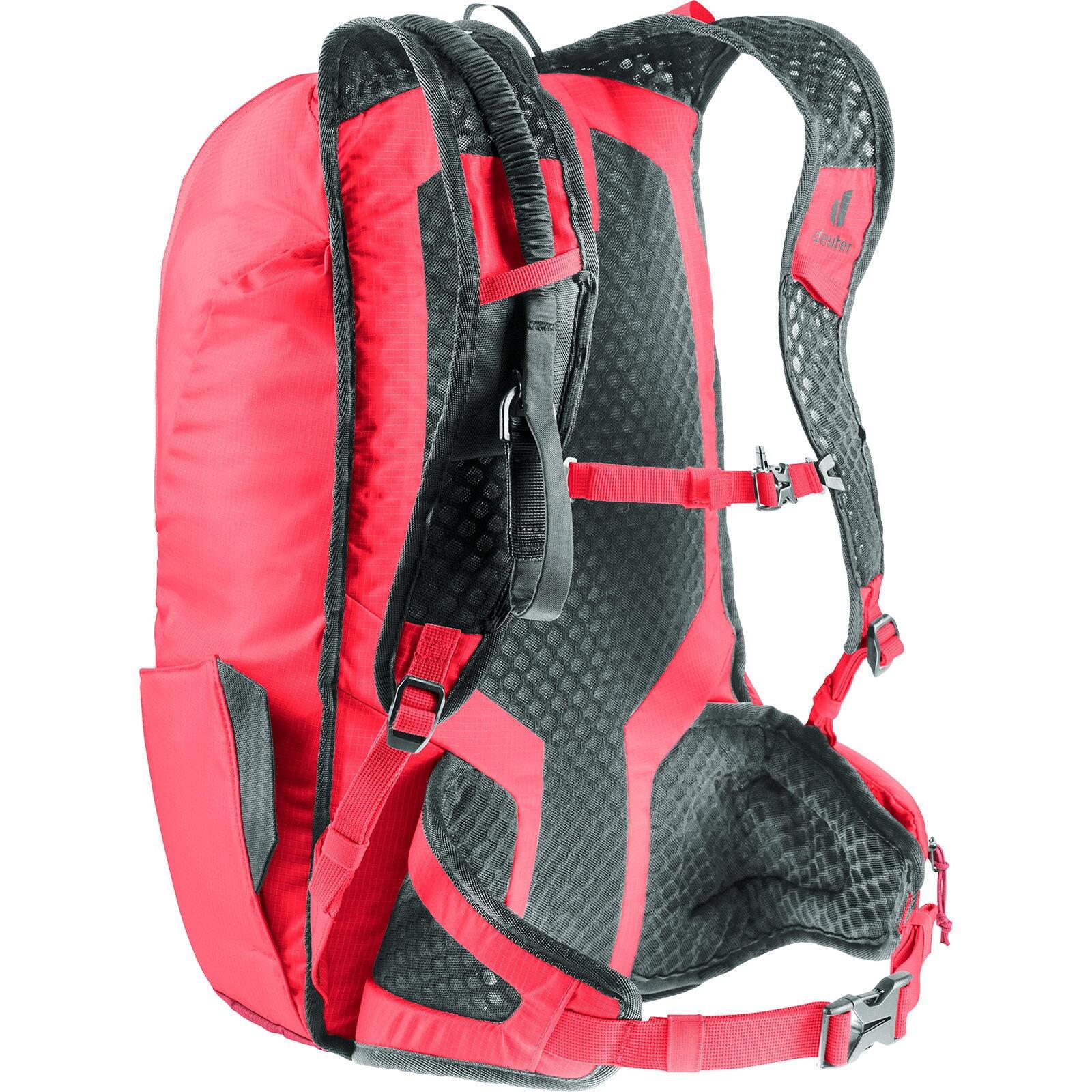 Sac à dos Deuter Updays 20L ruby hibiscus — polyamide, bretelles rembourrées 4/7