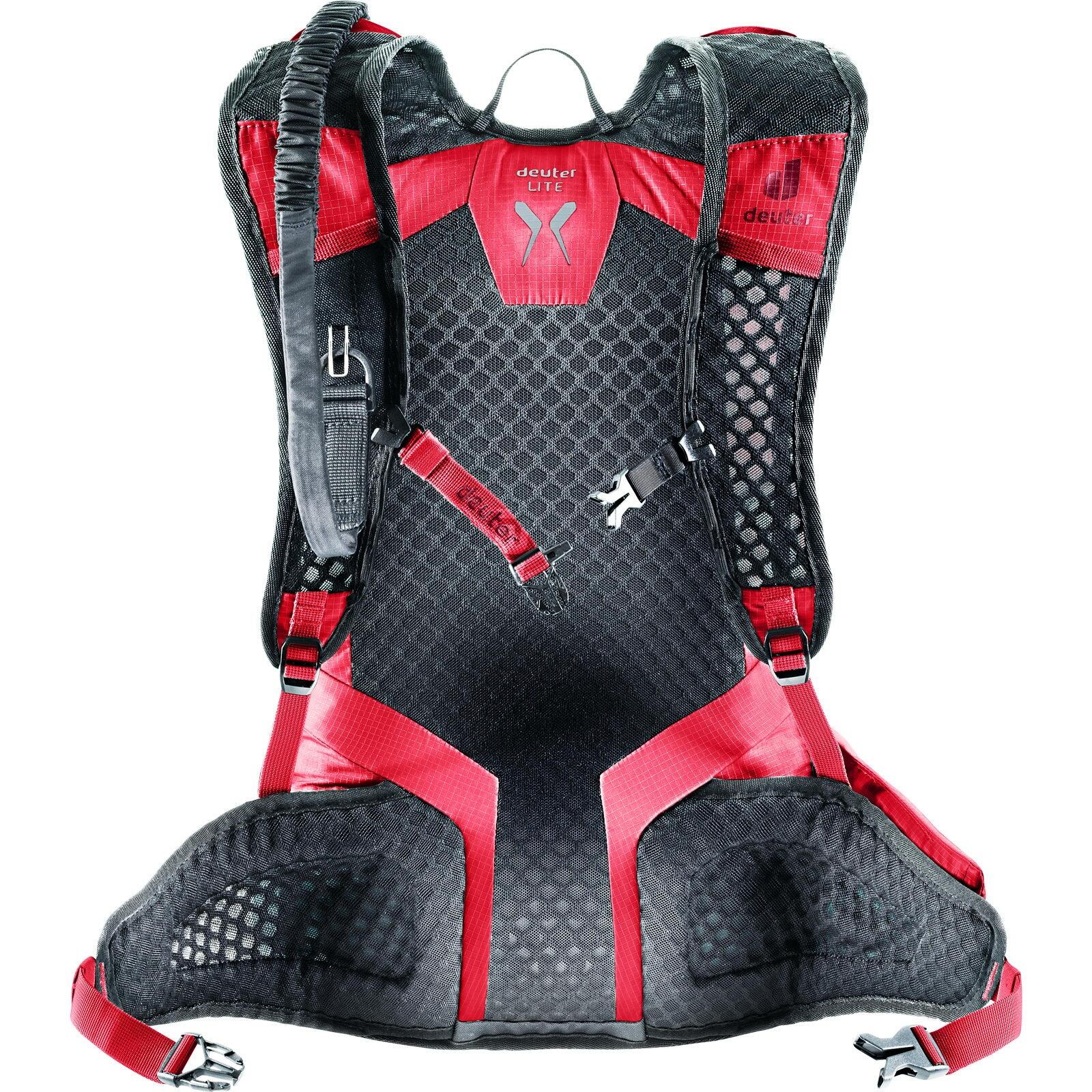Sac à dos Deuter Updays 20L ruby hibiscus — polyamide, bretelles rembourrées 2/7