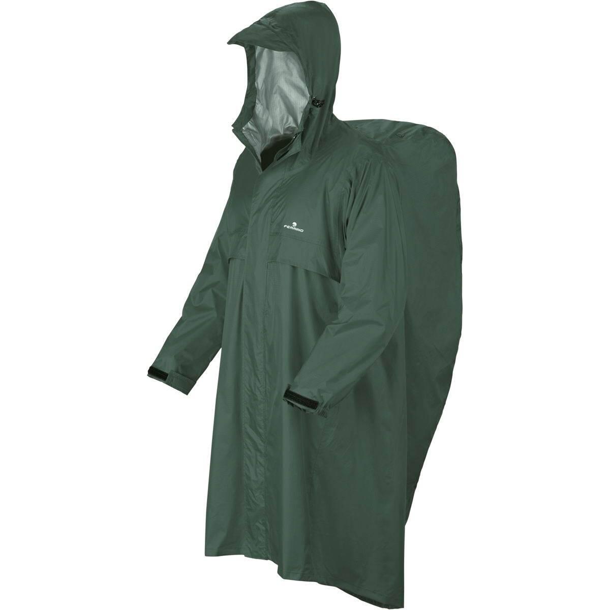 FERRINO Rucksack-Regen-Poncho Trekker green