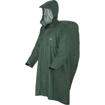 Rucksack-Regen-Poncho Trekker green