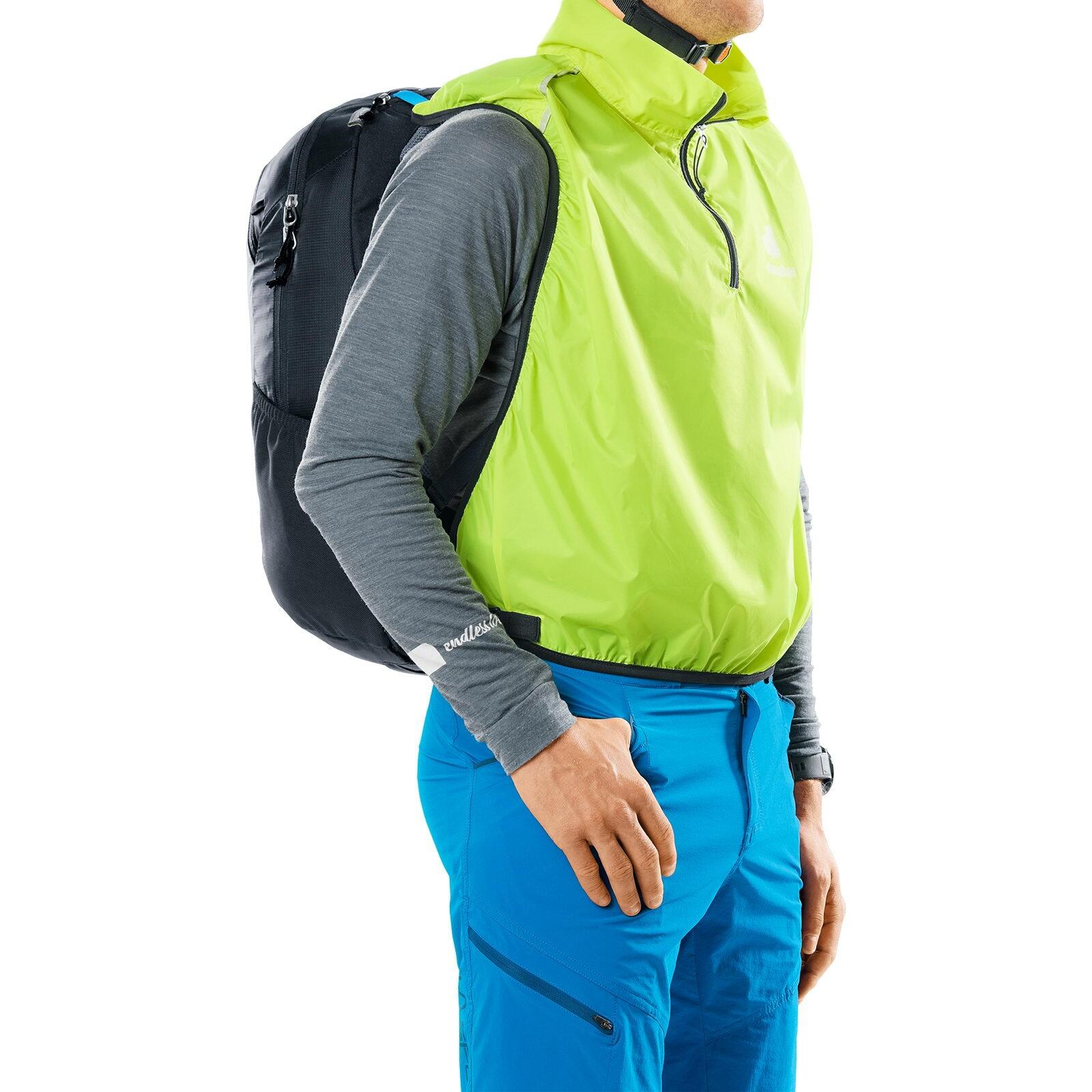Mochila de ciclismo Deuter Superbike 18 negra 18 L ergonómica ventilada 7/7