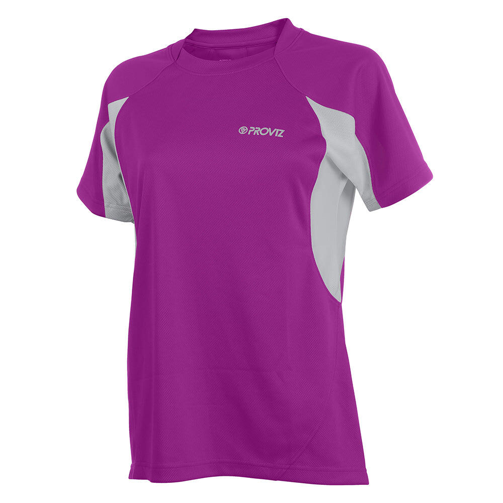 PROVIZ Women's Short Sleeve Running Top