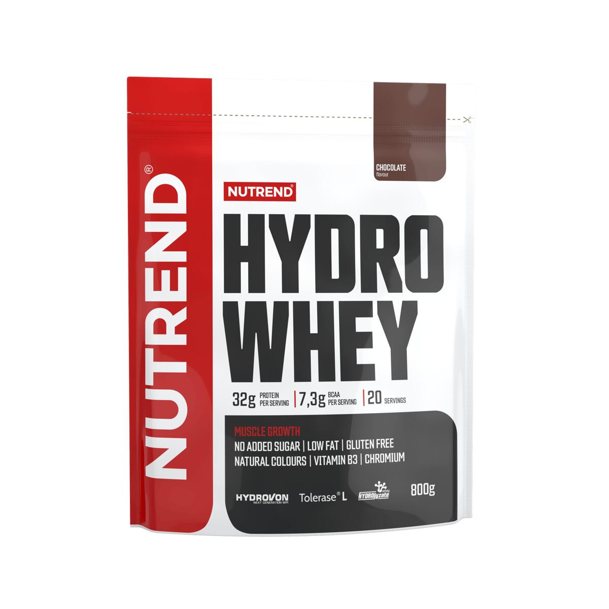NUTREND Syrovátkový protein HYDRO WHEY, čokoláda