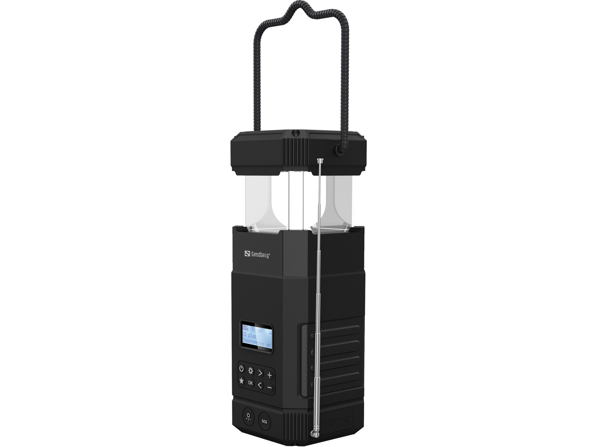 SANDBERG Survivor Lantern All-in-1 10000 - Lanterne solaire et powerbank 2/3