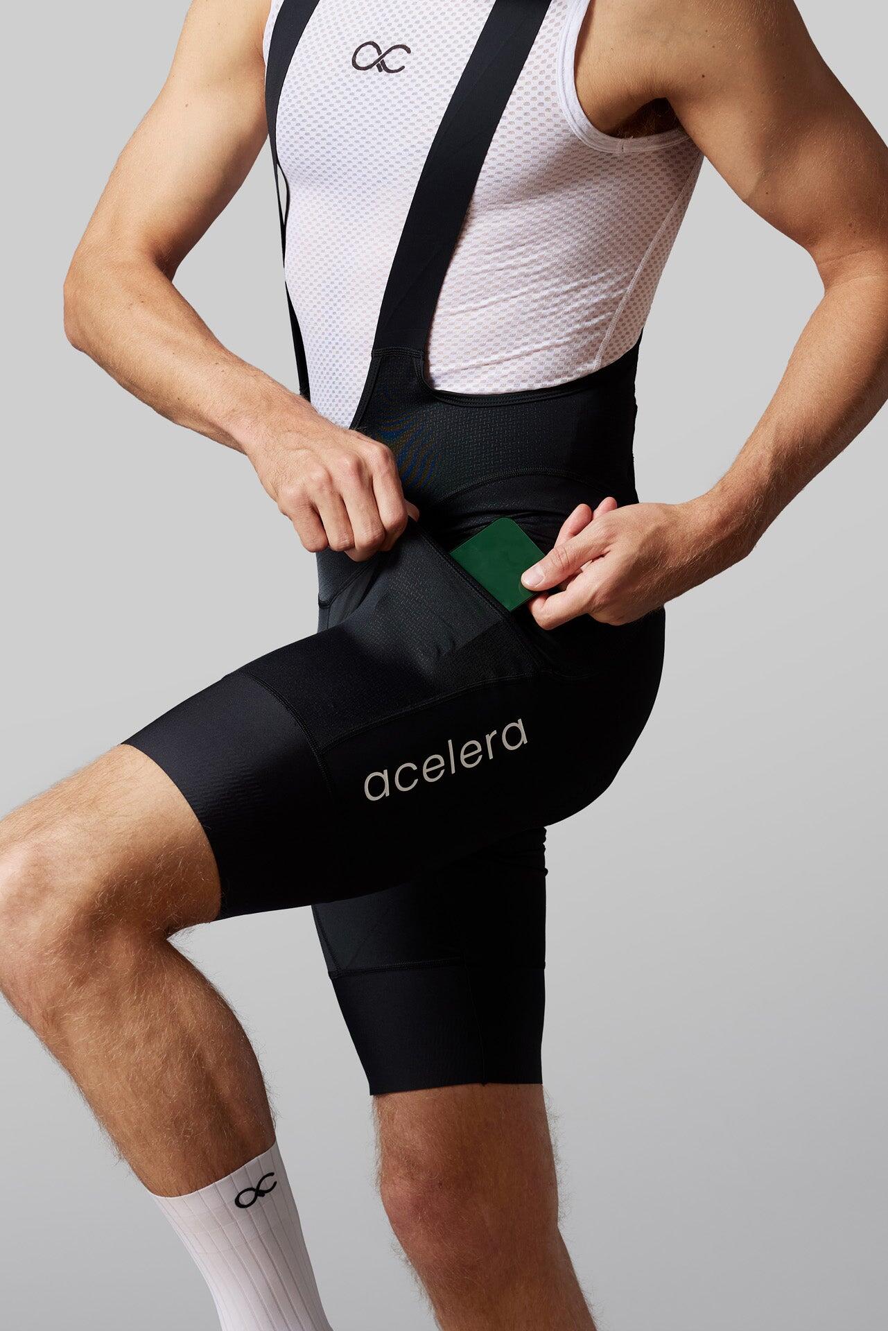 Mavic Aksium Thermo Fietsbroek met bretels Heren - black