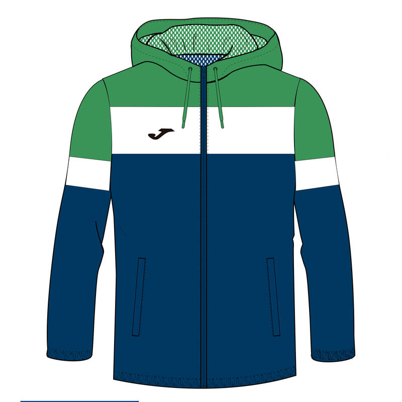 Jacheta vant Joma CREW IV, Bleu/verde, M