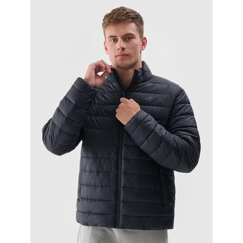 Geacă puf sintetic bărbați 2965, negru, XXL