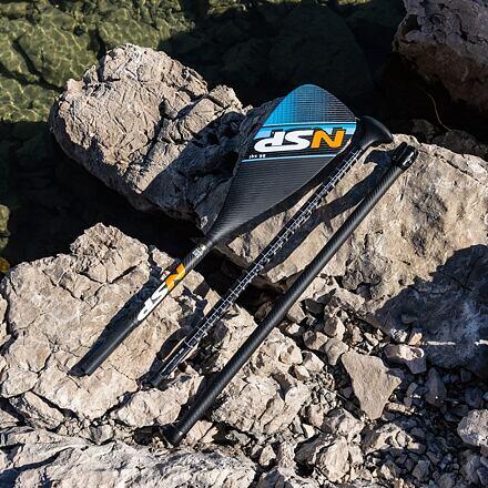 Pádlo NSP Carbon Hybrid 86 3D BLACK 3/7