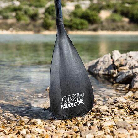 Pádlo STAR Fiberglass 4T Combo BLACK