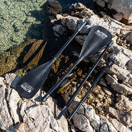 Pádlo STAR Fiberglass 4T Combo BLACK