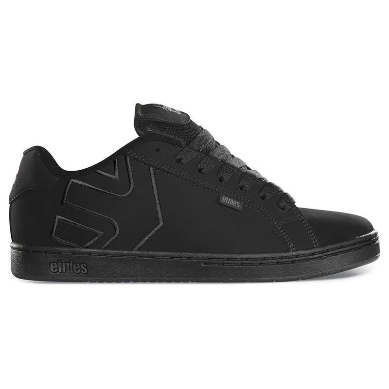 boty ETNIES Fader BLACK DIRTY WASH