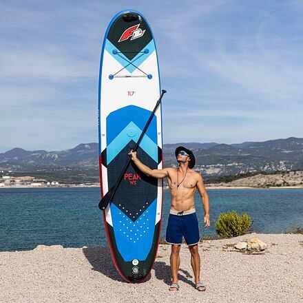 Nafukovací paddleboard SUP F2 Peak WS 11'8''x32,5''x6'' BLUE 7/7