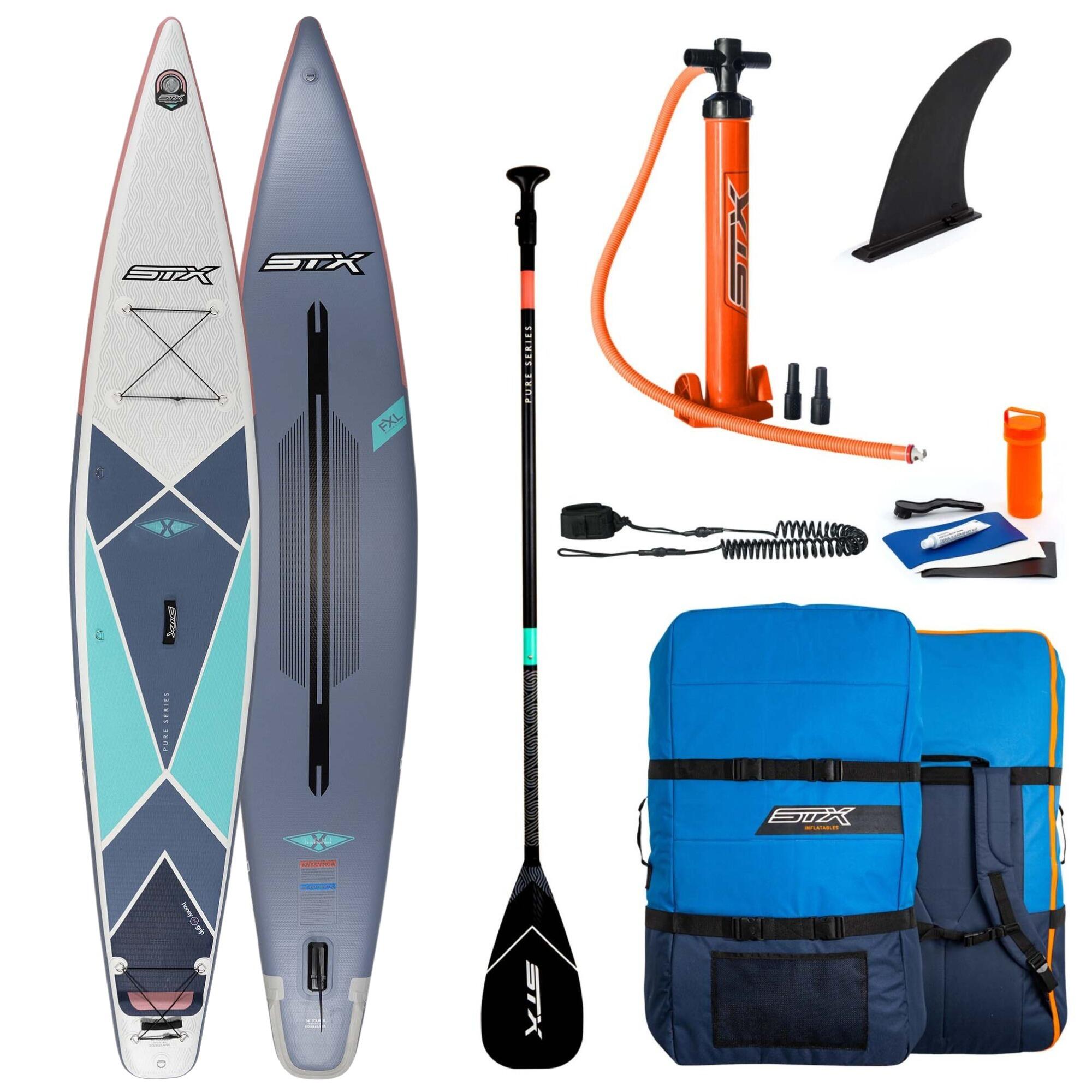 STX Nafukovací paddleboard SUP Pure Tourer 14' NAVY/ROSE