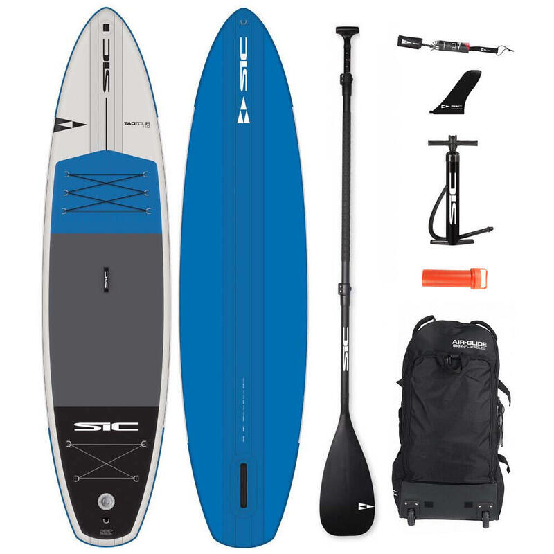 paddleboard SIC MAUI Tao Air Tour 11'0''x32''x6'' GREY/BLUE