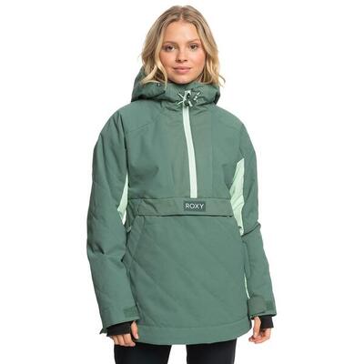 Giacca da donna Roxy Radiant Lines da sci verde
