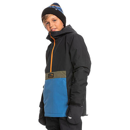 bunda QUIKSILVER Steeze Youth TRUE BLACK