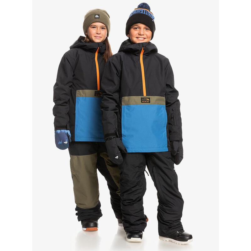 bunda QUIKSILVER Steeze Youth TRUE BLACK