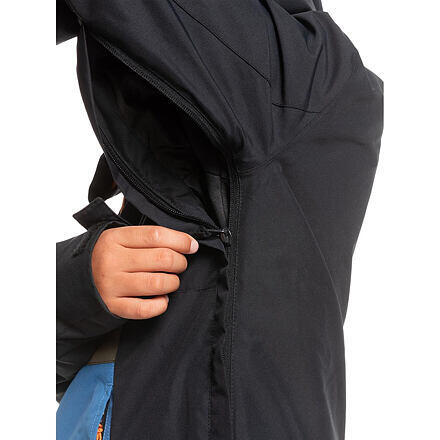 bunda QUIKSILVER Steeze Youth TRUE BLACK