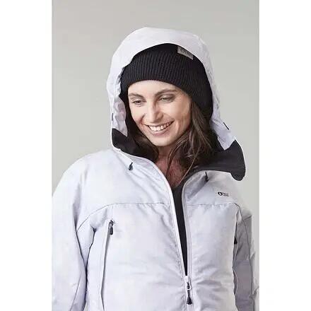 Picture Lement Veste femme XS brun cuivré, coupe slim, capuche compatible casque 3/7