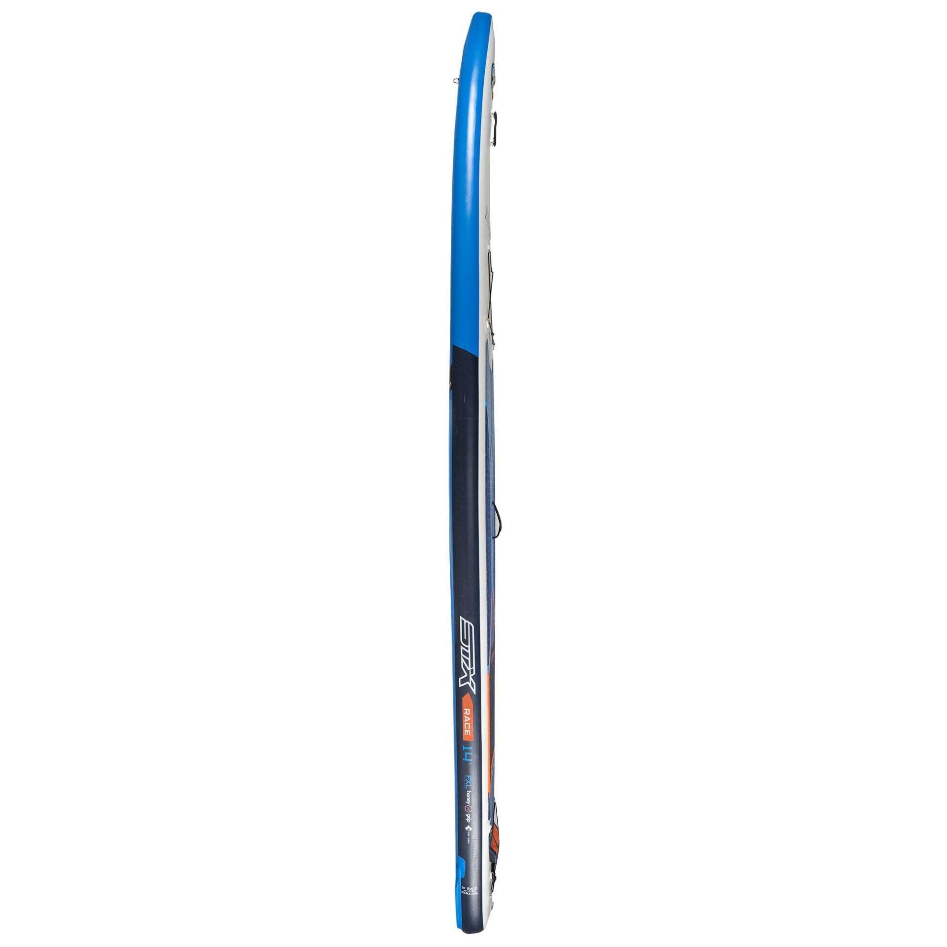 Nafukovací paddleboard SUP STX Race 14'x27'' BLUE/ORANGE 4/7