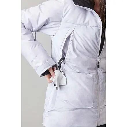Picture Lement Veste femme XS brun cuivré, coupe slim, capuche compatible casque 6/7