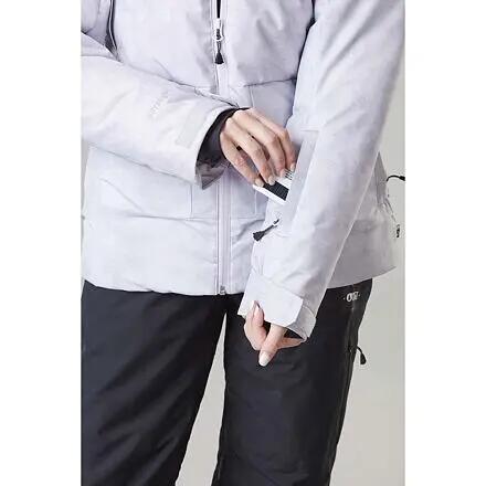 Picture Lement Veste femme XS brun cuivré, coupe slim, capuche compatible casque 5/7