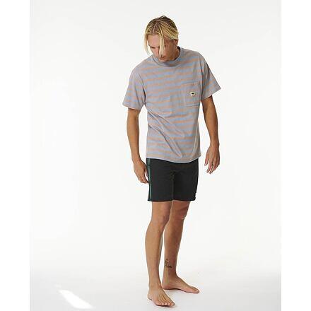 triko RIP CURL Quality Surf Products Stripe TRADEWINDS