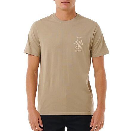 triko RIP CURL Search Icon Tee SAND DUNE 2/3
