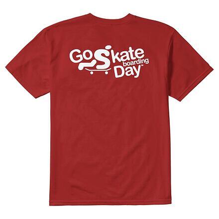 triko ÉS Go Skate Tee RED 2/2