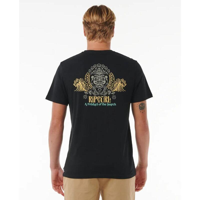 triko RIP CURL Down The Line Tee BLACK
