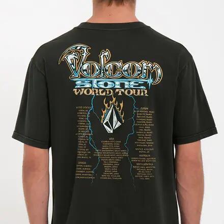 T-shirt Volcom Stone Ghost Preto 3/3