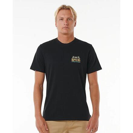 triko RIP CURL Down The Line Tee BLACK