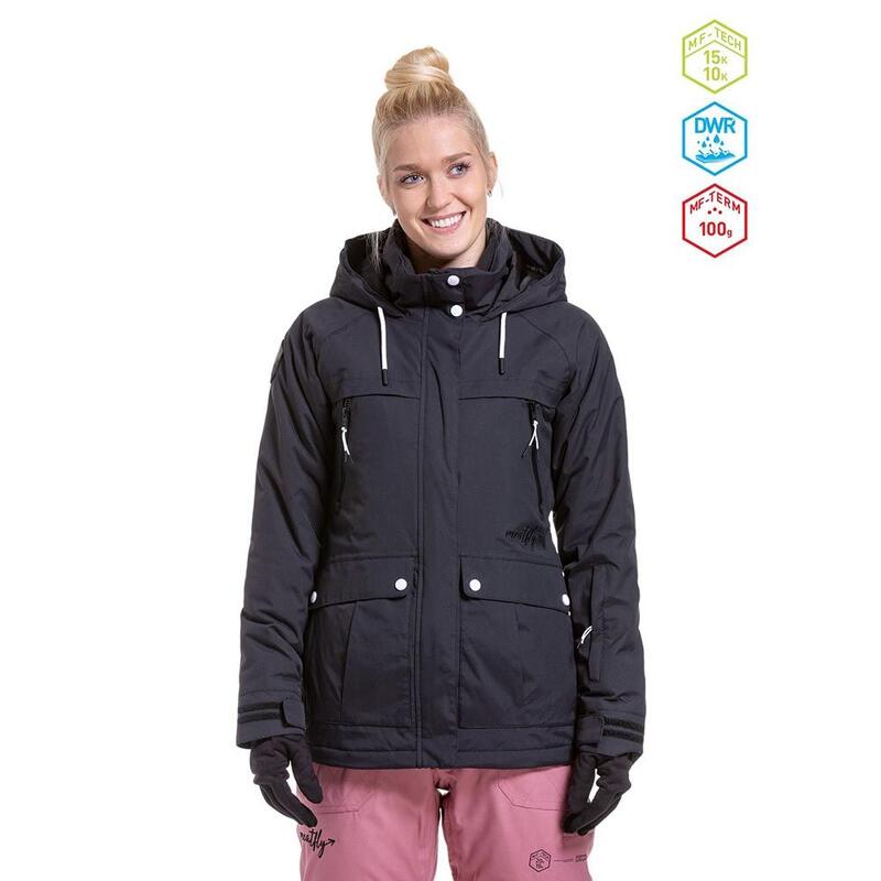 bunda MEATFLY Terra BLACK