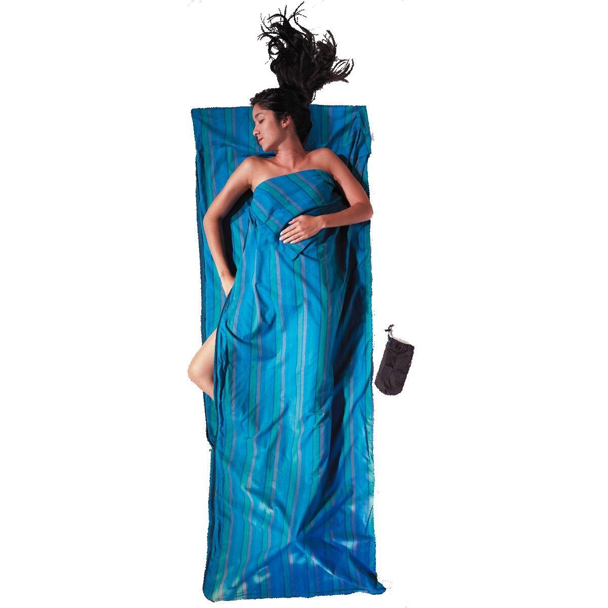 COCOON Cotton TravelSheet Coupler nile