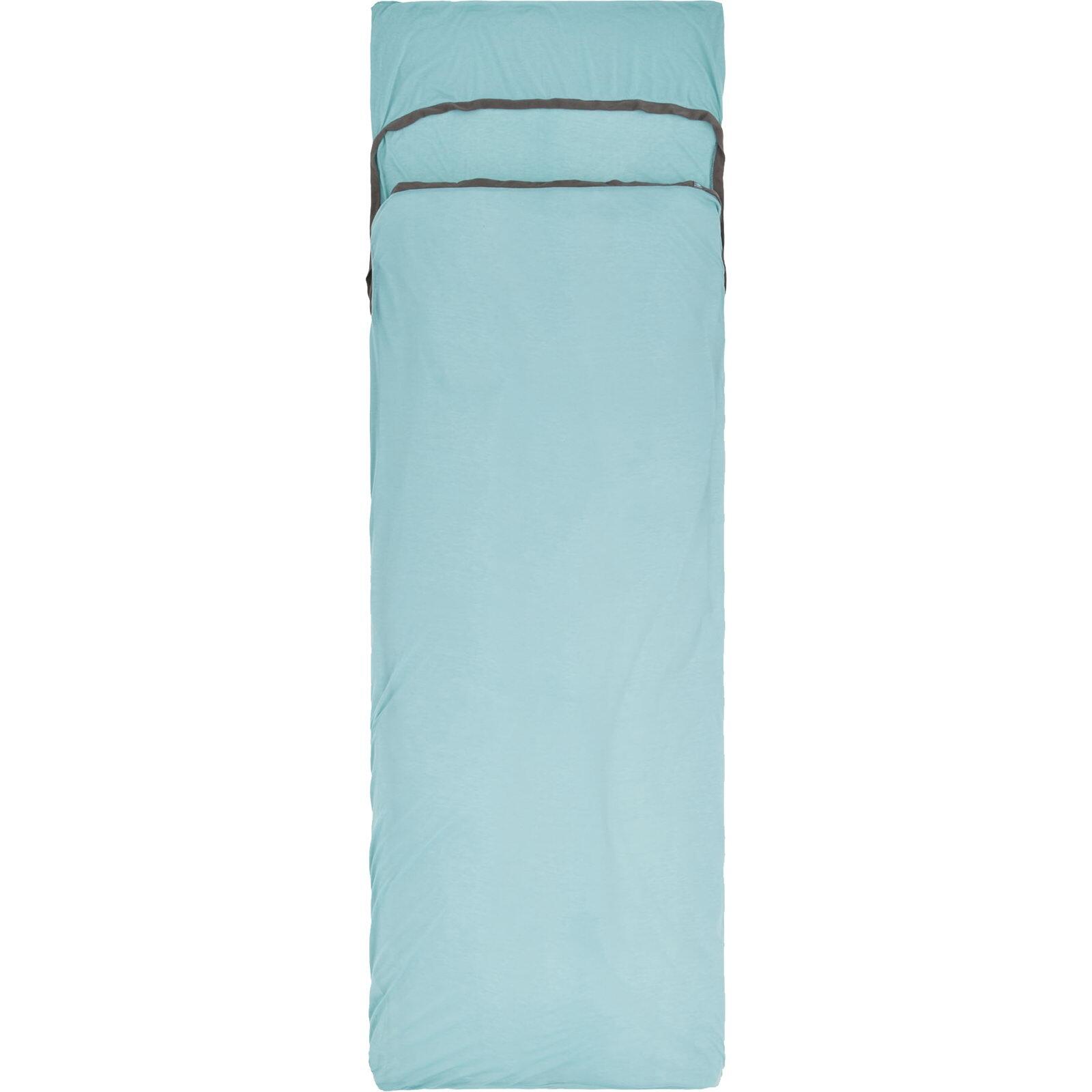 SEA TO SUMMIT Inlett Comfort Blend Liner Rectangular Pillow Sleeve blue