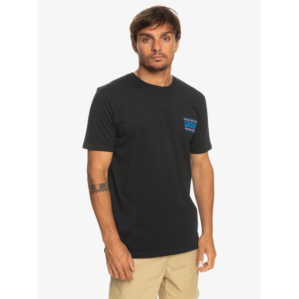 QUIKSILVER triko Warped Frames SS BLACK