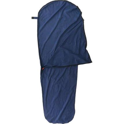 Mumienform Sleeping Liner Baumwolle royalblau