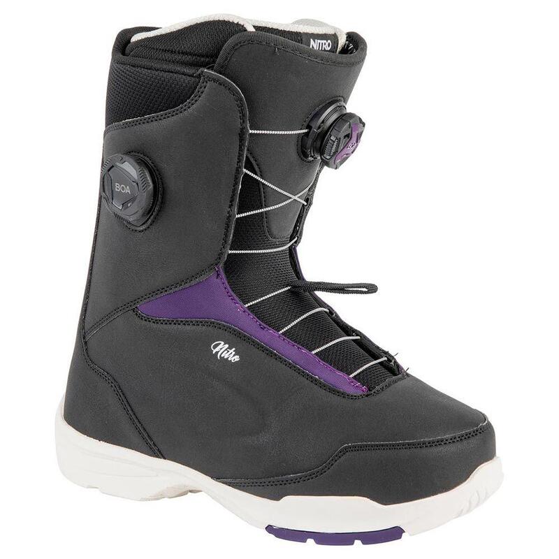 boty NITRO Scala BOA BLACK PURPLE