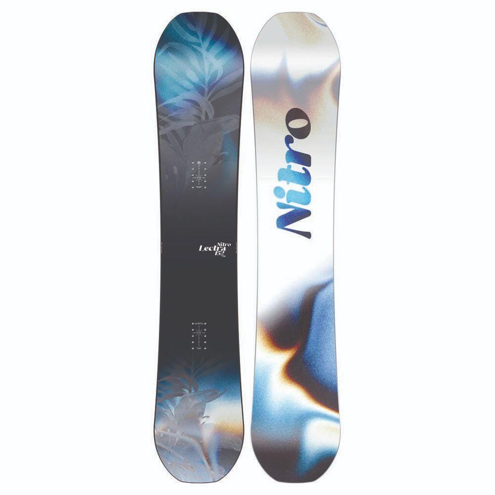 Nitro - Lectra Leaf Cam-out Planche De Snow All-mountain - Snowboard - Blanc|bleu|noir - 149 Cm - Decathlon