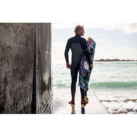 ION Wetsuit Seek Amp 3/2 Frontzip Zwart 5/7