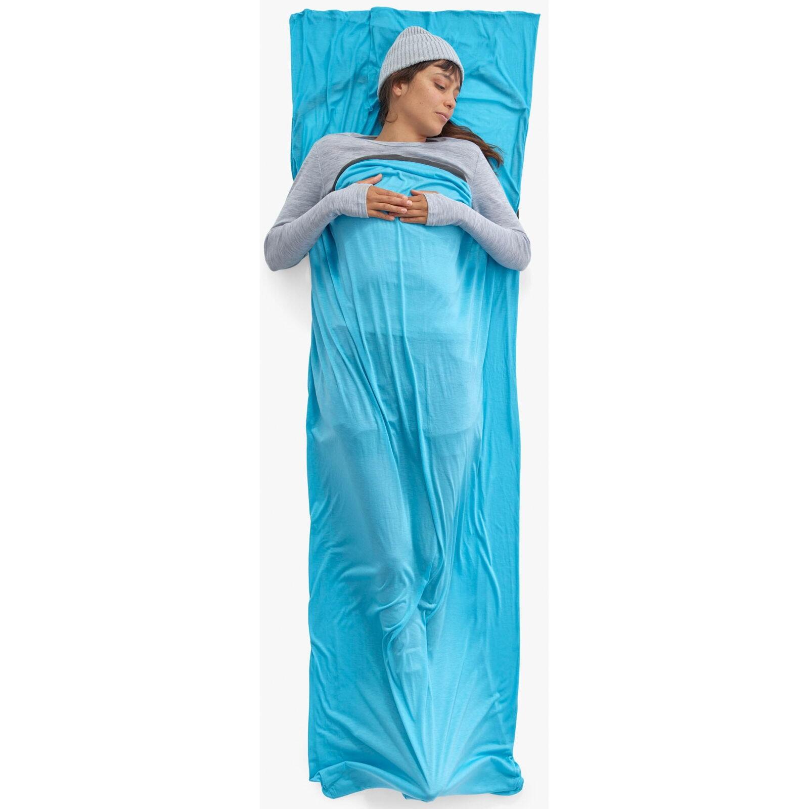 Wkładka do śpiwora Breeze Rectangular Standard - Blue Atoll/Beluga 2/7
