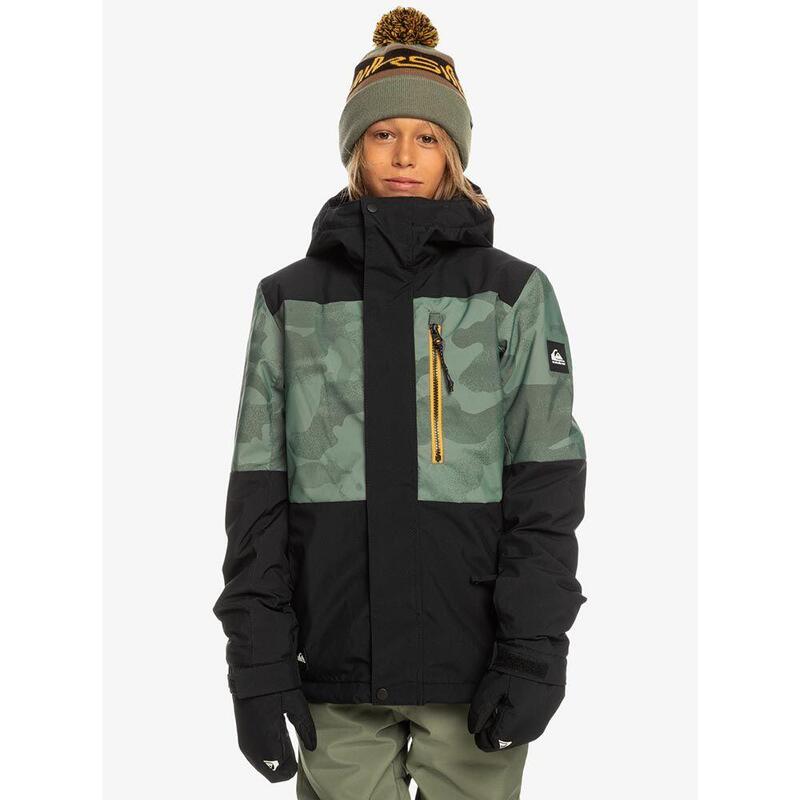 Quiksilver Mission Printed Block Jeugd snowboardjas