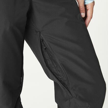 Pantalon - Ski - Femme - Coupe droite - Exa - Noir, M 6/7