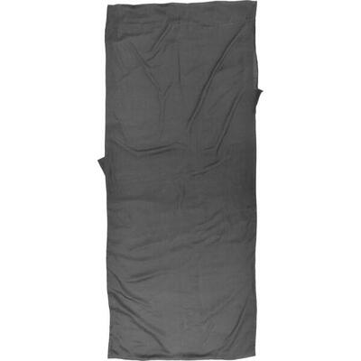 Sleeping Liner Ripstop Habotai Seide dunkelgrau