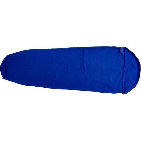 Fleece Schlafsack Mumie royalblue