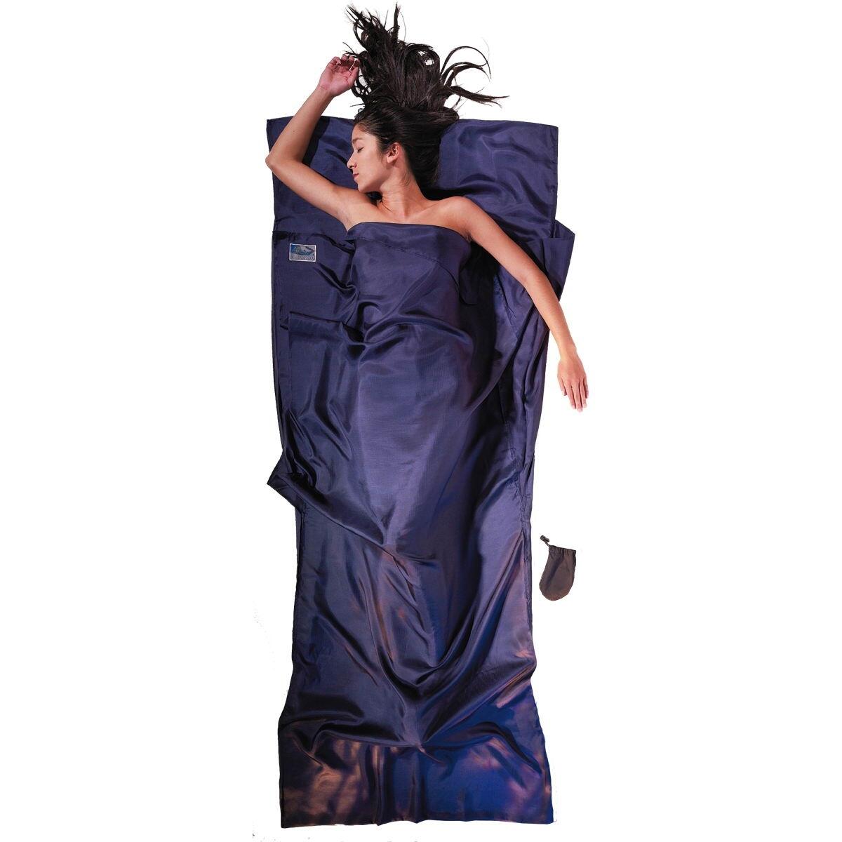COCOON Seidenschlafsack Silk RipStop TravelSheet tuareg